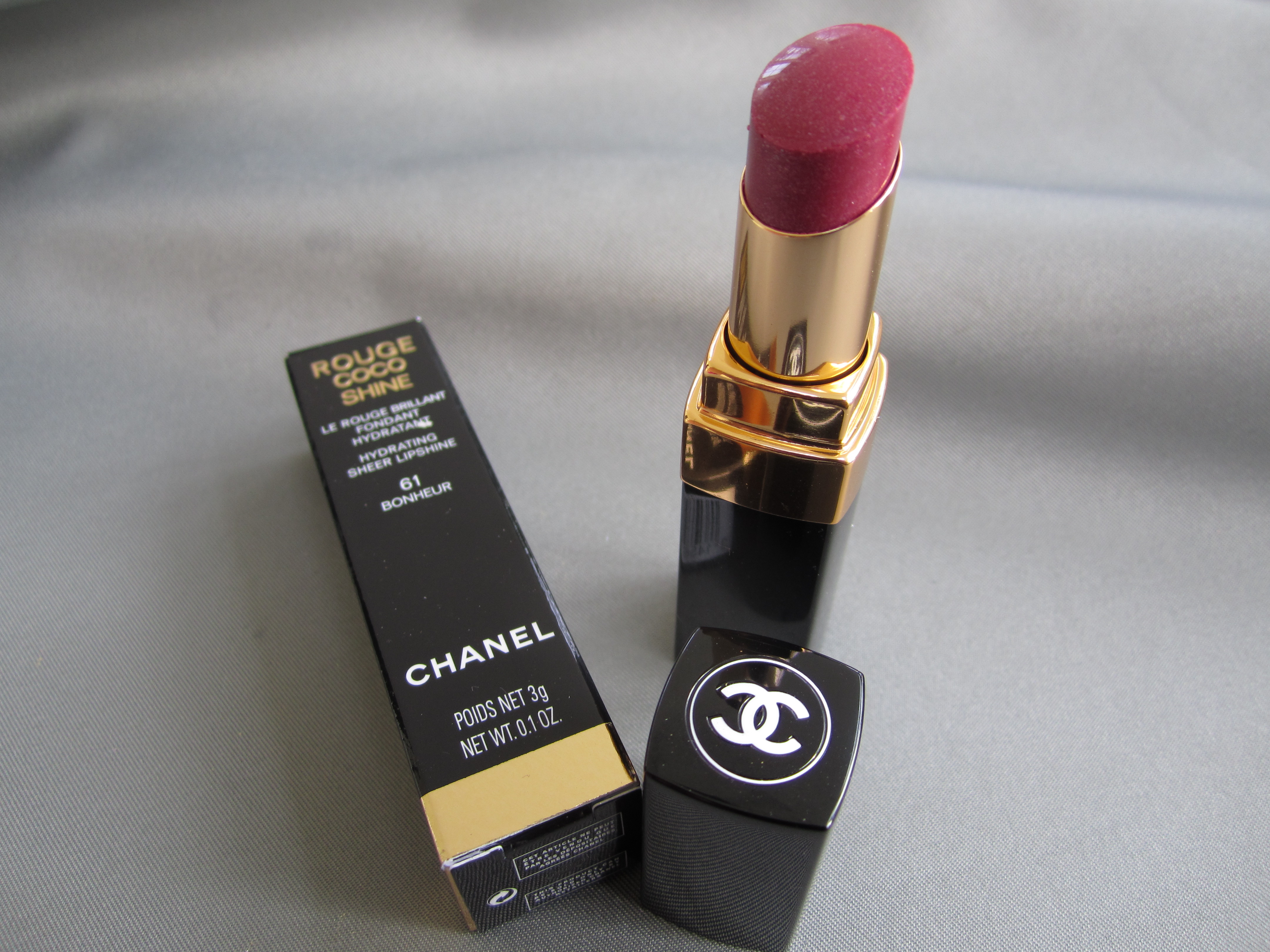 Chanel Rouge Coco Shine #61 Bonheur.