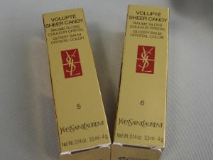 ysl volupte sheer candy #5 and #6
