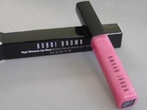 bobbi brown high shimmer lip gloss pink tulle