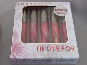 lorac tie dye for lip gloss