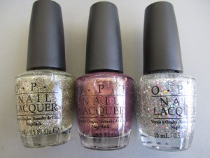 OPI spark de triomphe rally pretty pink servin up sparkle