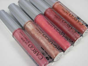 cargo voyages lip gloss collection