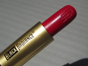 black radiance reggae red lipstick