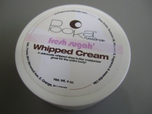 pooka pure & simple fresh sugah whipped cream