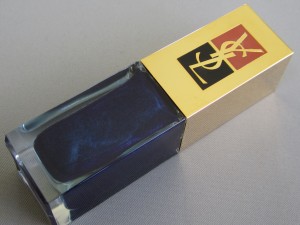 YSL #44 Moonlight Blue Nail Polish