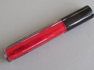 mac Pro Longwear lipglass driven by love