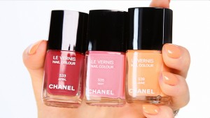 lisa eldridge chanel spring nail colors