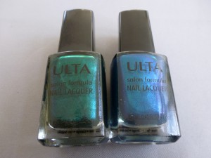 ulta envy and dance teal dawn nail polishes