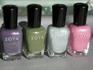 zoya haul nail polishes