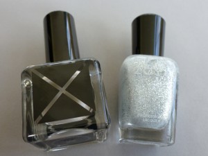 mac inert nail polish and zoya luna nail polish