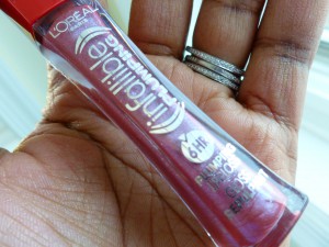 loreal infallible plumping mauve lip gloss