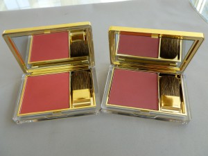 estee lauder poppy passion and intriguing plum blush