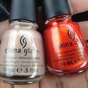 china glaze fast track and riveting