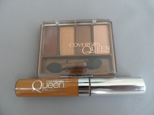 cover girl desert bronze quad and natural hue concealer