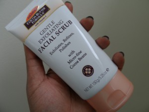 palmer's gentle exfoliating facial scrub