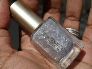 l'oreal silver sparkle nail polish