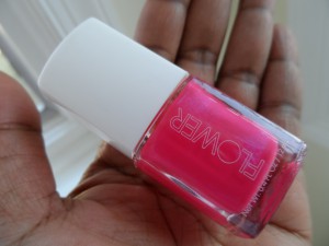 flower cosmos-politan nail polish